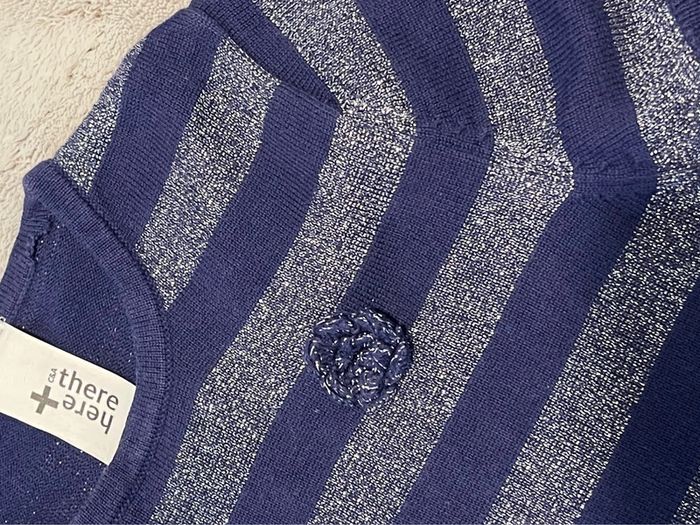 Robe bleu argentée - C&A - T. 7 ans / 122 cm - photo numéro 2