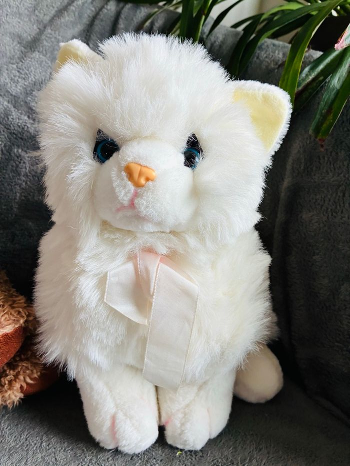 Lot peluches chat - photo numéro 2