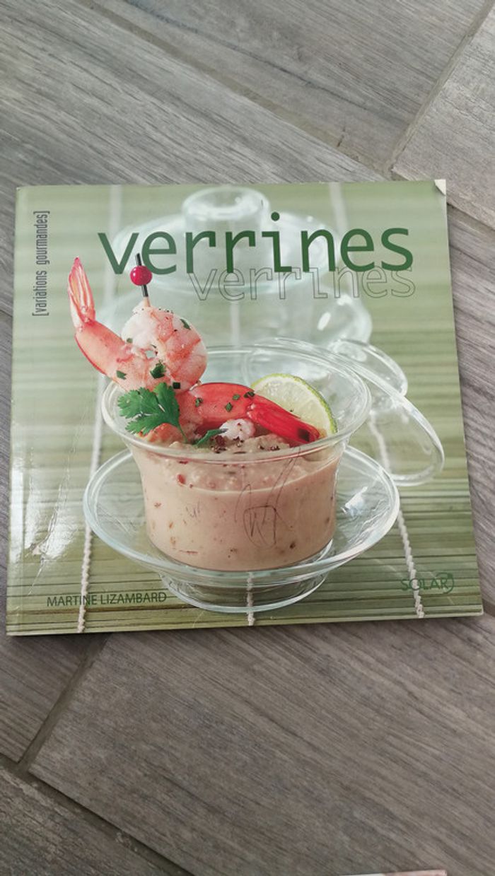 Livret de recettes Verrines de Martine Lizambard