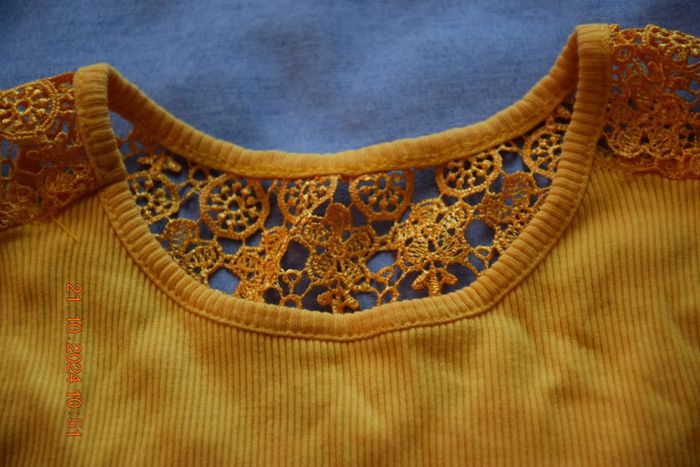 Debardeur moutarde fille 5 ans - photo numéro 3