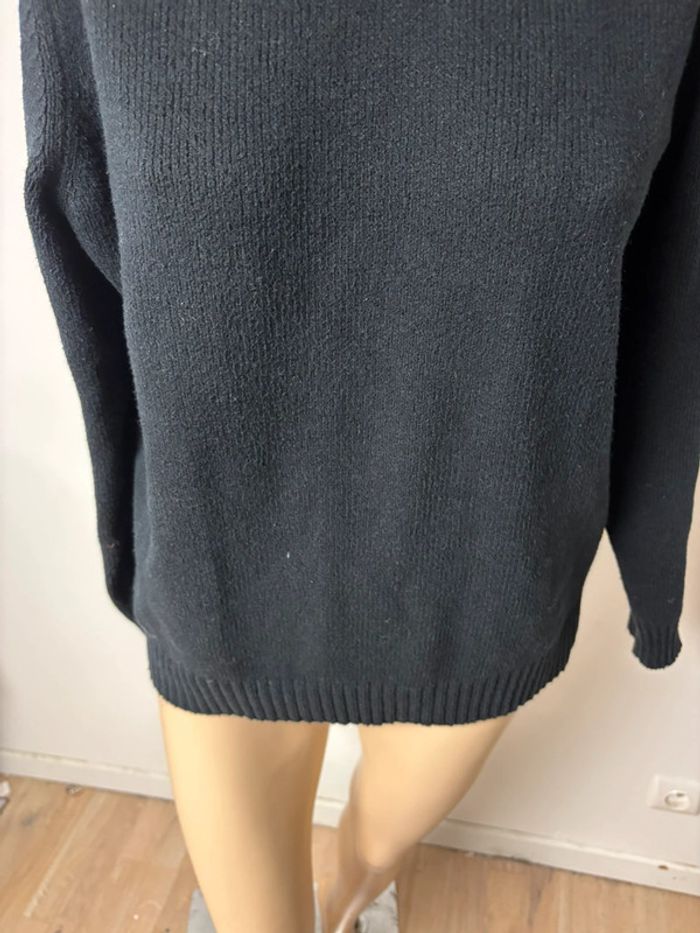 Pull Femme Dolce & Gabbana - Col V - Noir - Coton - Taille L - photo numéro 5