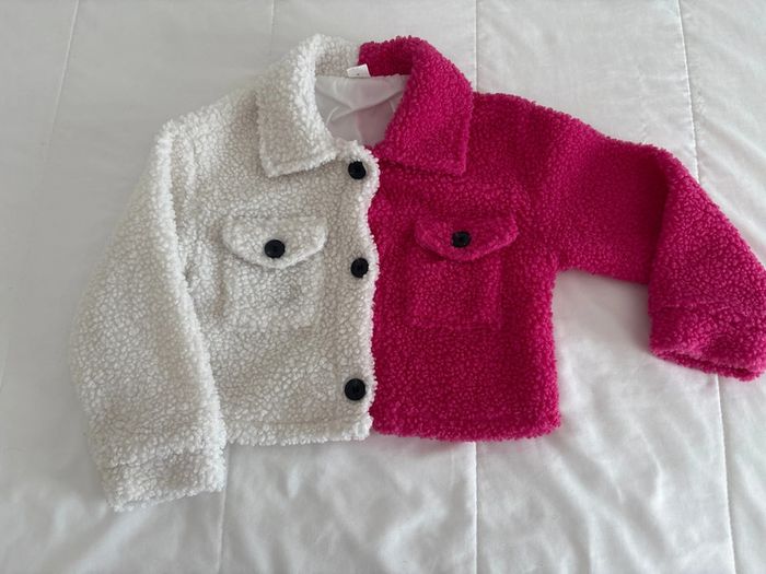 Veste en laine retourner SHEIN