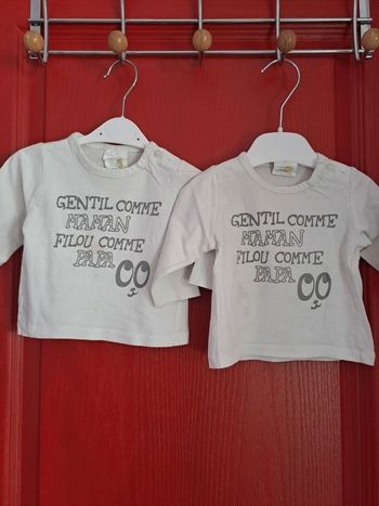 T-shirt garçon 3 mois