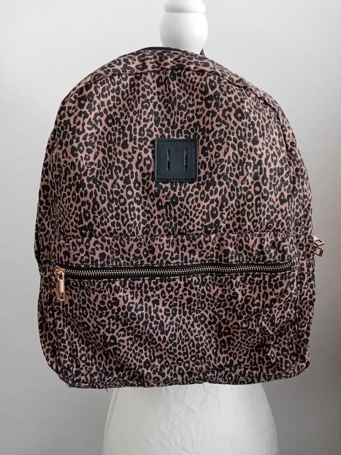 Sac à dos léopard