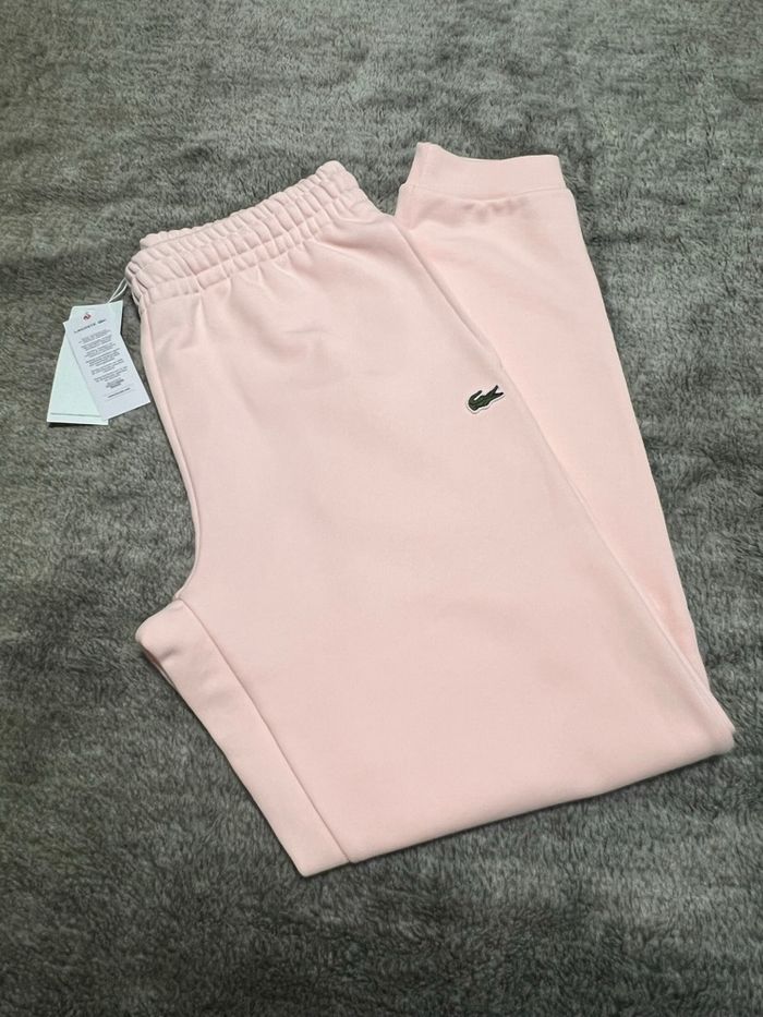 Bas de survêtement jogging Lacoste rose homme - photo numéro 4