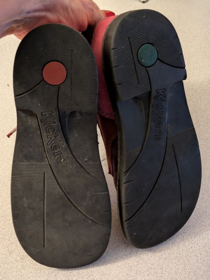 Kickers violet et rose 26 - photo numéro 4