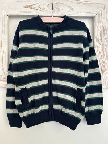 Gilet zippé garçon taille 6 ans