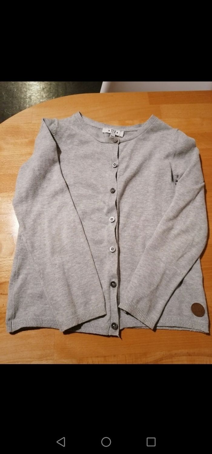 Gilet gris