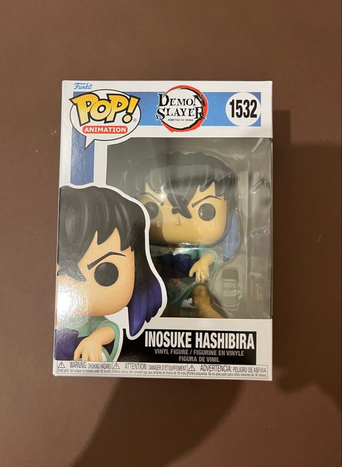 Funko pop! Inosuke hashibira 1532 Démon slayer - photo numéro 2