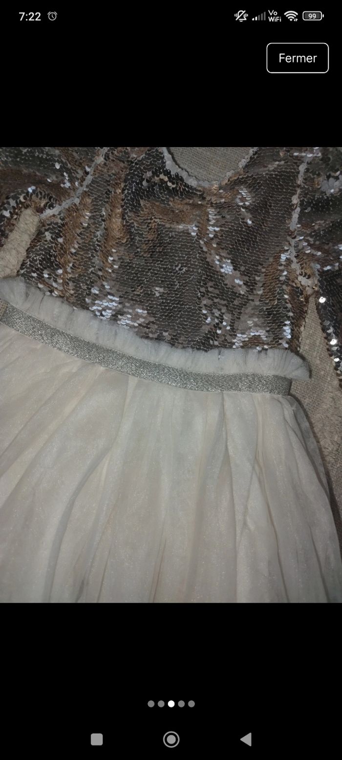 Robe créateur Tao 5 ans robe de fête - photo numéro 3