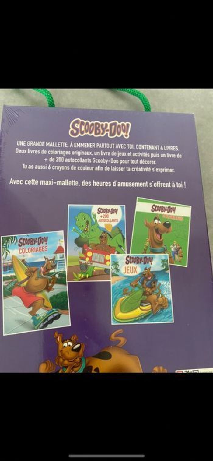 Maxi malette activité Scooby Doo - photo numéro 9