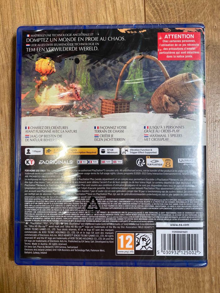 Wild hearts 3 - PS5 - jeu neuf sous blister - photo numéro 5