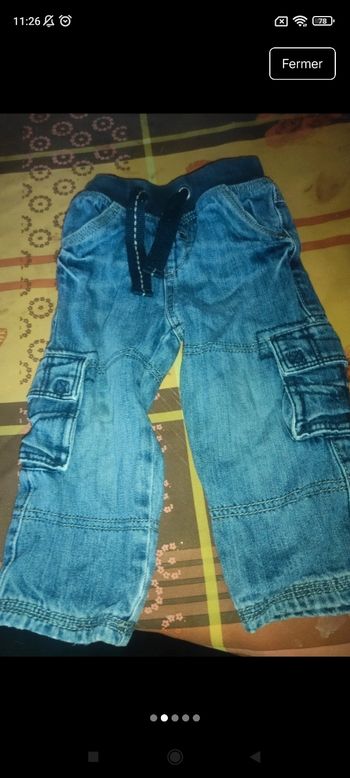 Pantalon garçon épais e40