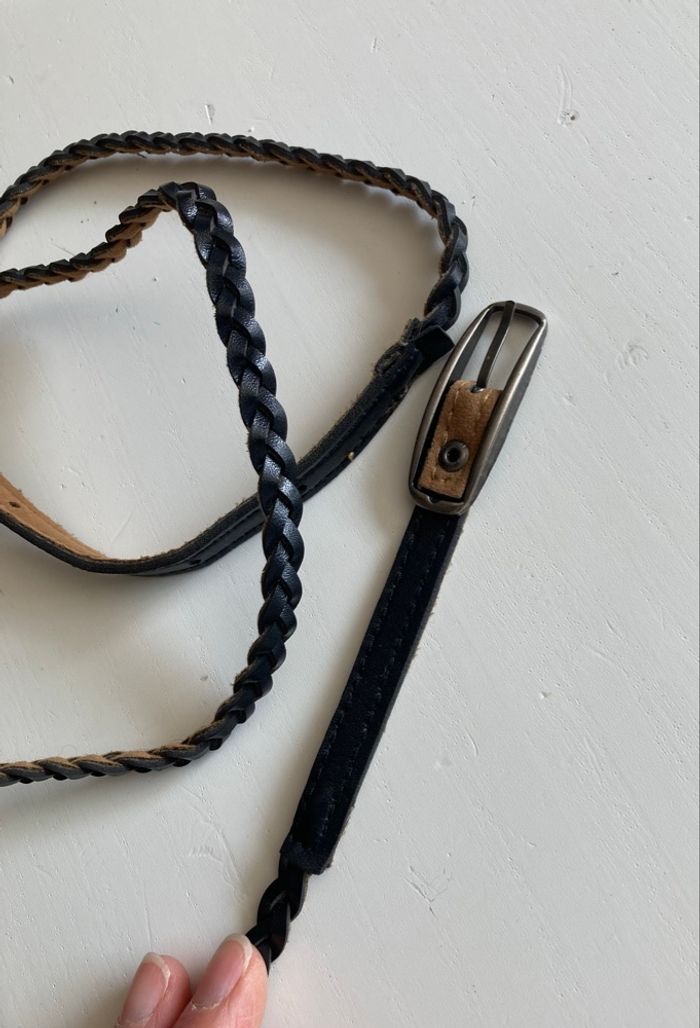 Ceinture tressée réversible - photo numéro 2