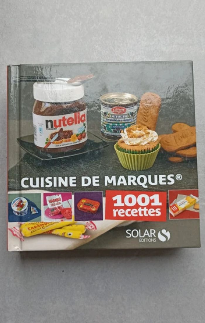 livre cuisine de marques 1001 recettes Très bon état