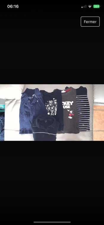 5 hauts manches longues