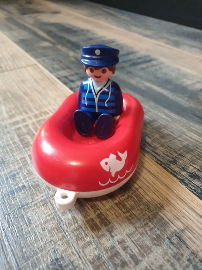 Playmobil 123 bateau et marin
