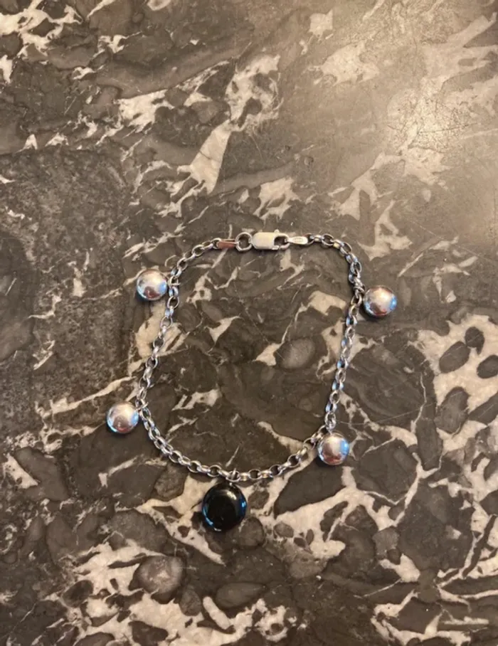 Bracelet fin en argent - photo numéro 7