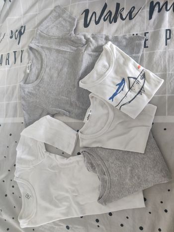 Lot de 5 maillots de corps Gémo - Tex Taille 4-5 ans