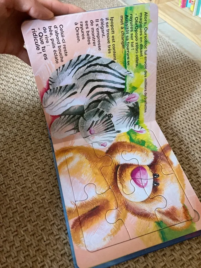 joli livre / puzzle - photo numéro 2