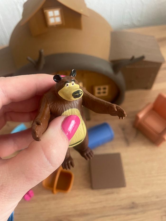 Maison de l'ours et figurines Masha et Michka > dès 3 ans - photo numéro 4