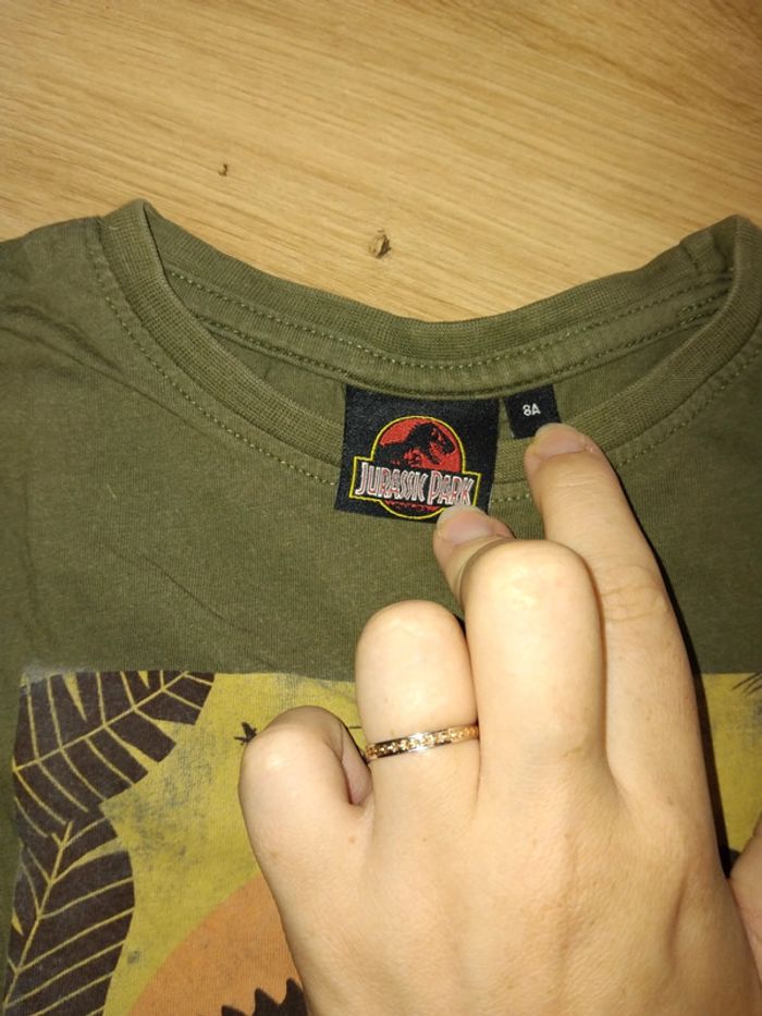 Lots de 2 t shirts jurassic park - photo numéro 3