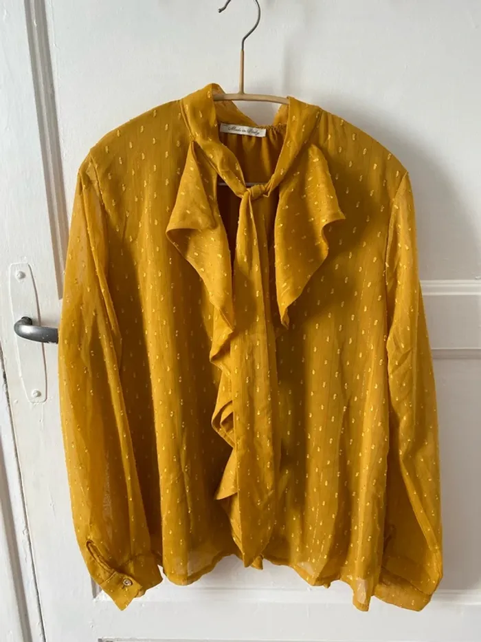 Blouse femme manches longues 40 - photo numéro 5