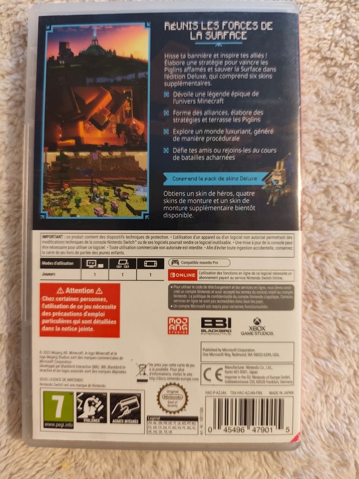 Jeux Switch Minecraft Legends Deluxe Édition - photo numéro 9