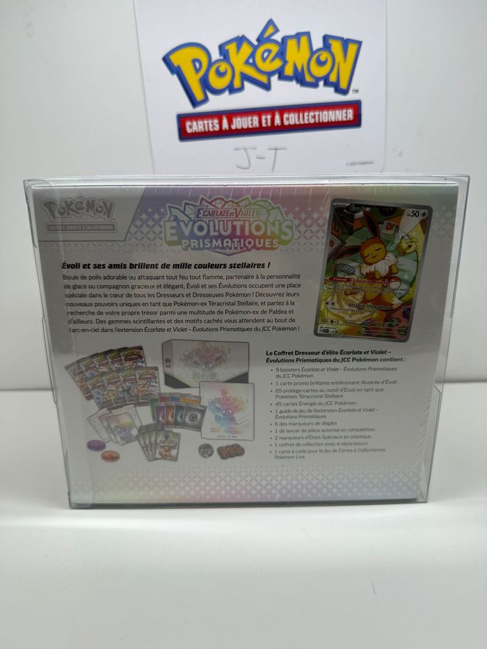 ETB ev8,5 évolution prismatique - Pokémon, neuve avec protection souple - photo numéro 2