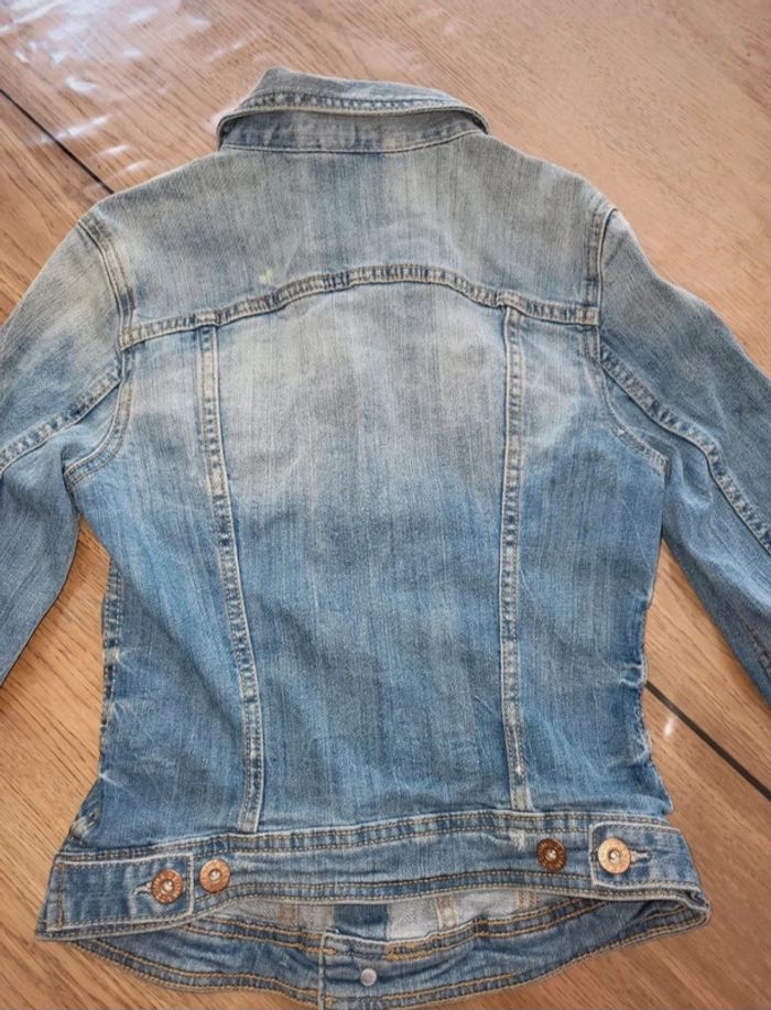 Veste en jeans H&M 34 - photo numéro 4