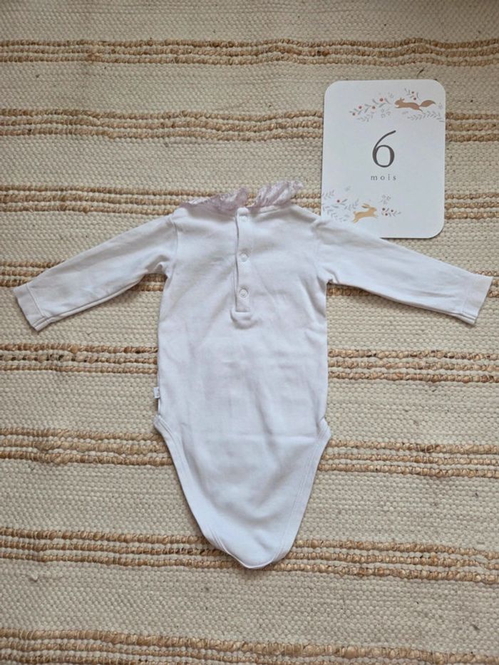 Ensemble robe velour rose et body - photo numéro 7
