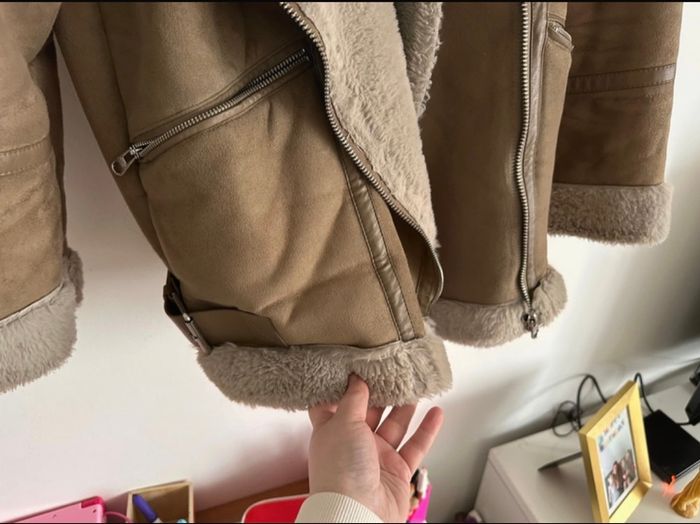 Manteau fourrure Pull&Bear taille L - photo numéro 3