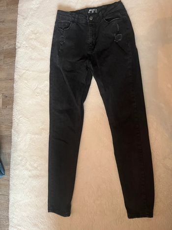 Jean skinny troué femme
