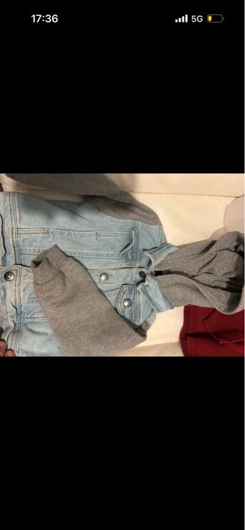 Veste en jeans 