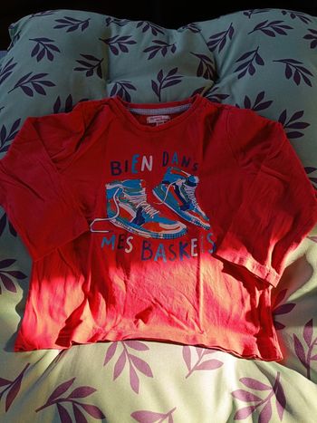 T-shirt manches longues 4 ans