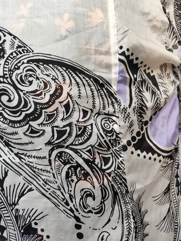 Superbe chemise soie Roberto Cavalli colorée 100% soie - photo numéro 9