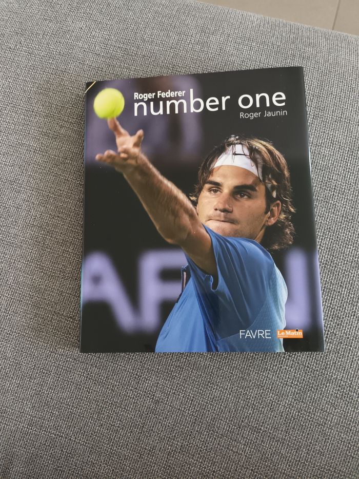Livre Roger Federer number one