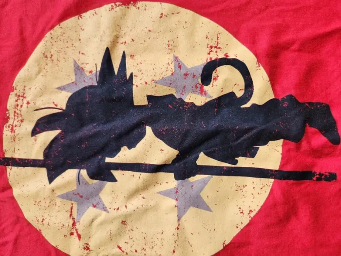 T-shirt Dragon Ball Z Goku Silhouette - Style Vintage/Grunge - Taille M - photo numéro 3