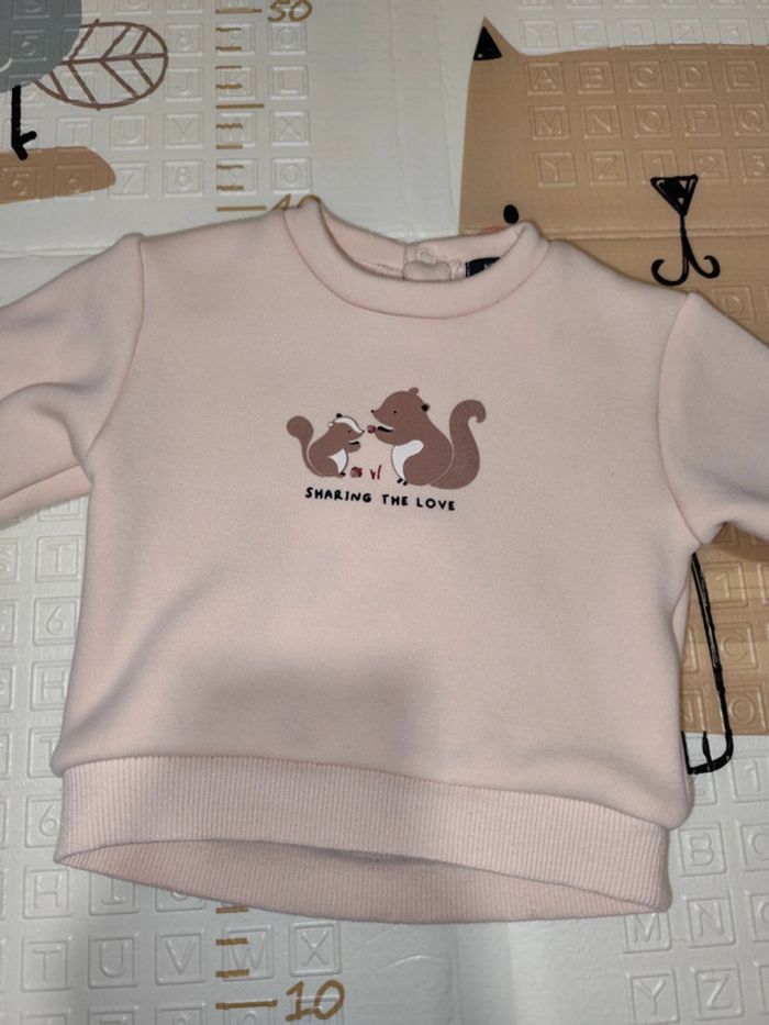 Pull molletonné Kiabi 3 mois