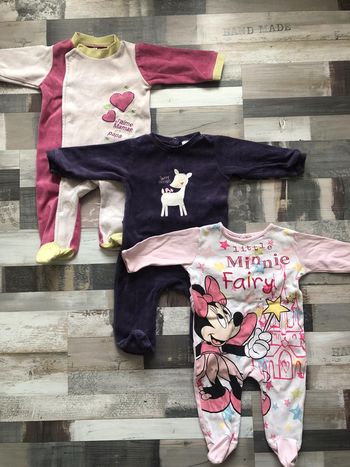 Lot de 3 pyjama 6 mois