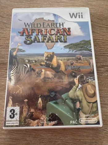 Wild earth african safari nintendo wii