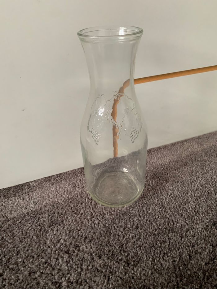 Carafe en verre