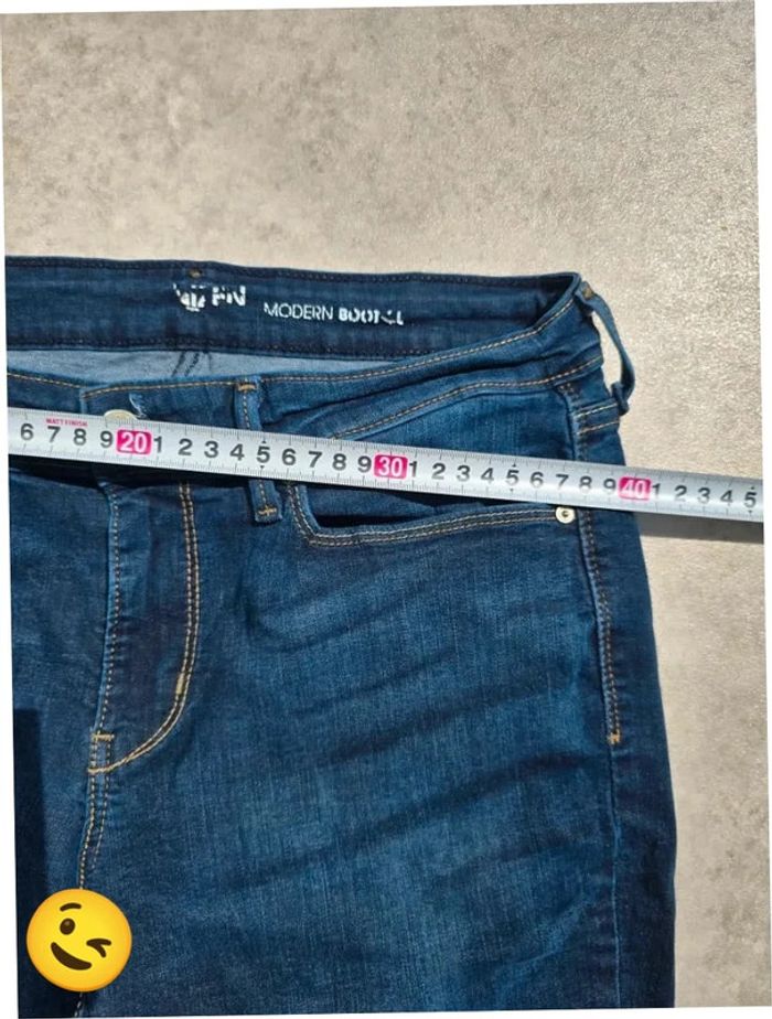 Jeans Levi's denize  W30|FR40 coupe pattes d'eph bleu marine Femme-Women pan310 - photo numéro 4