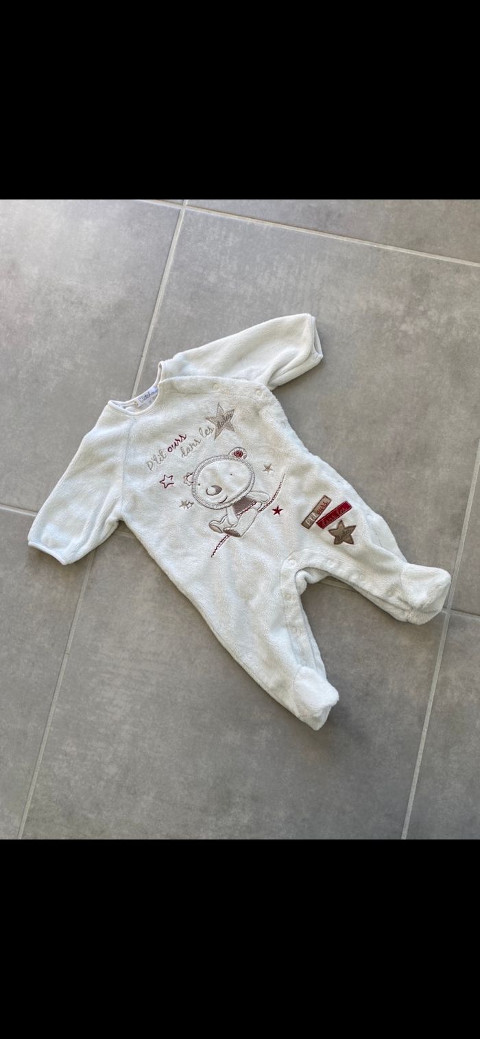 Pyjama tout doux 3 mois