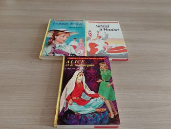 Lot de 3 livres, Sissi, Alice (idéal bibliothèque)(3)