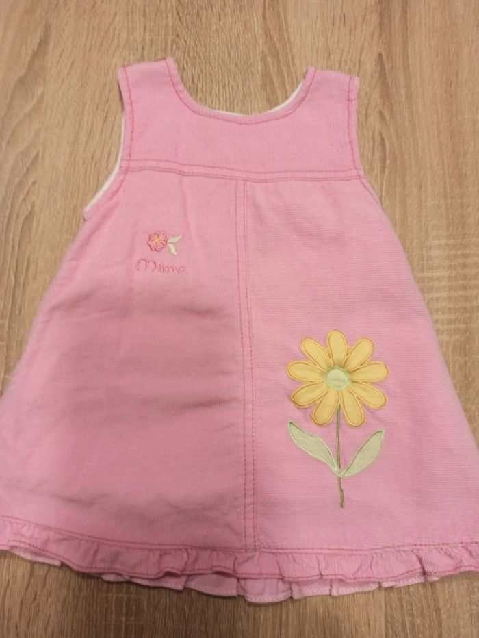 Robe en velours 9 mois