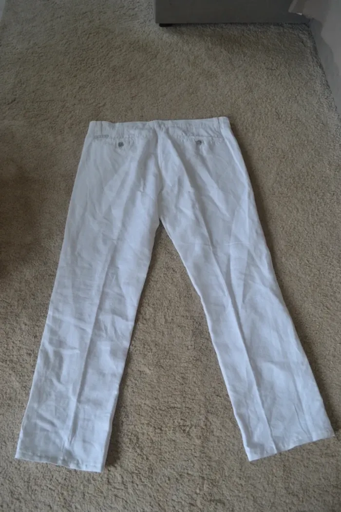 Pantalon en lin Oxbow  Taille 46 - photo numéro 3