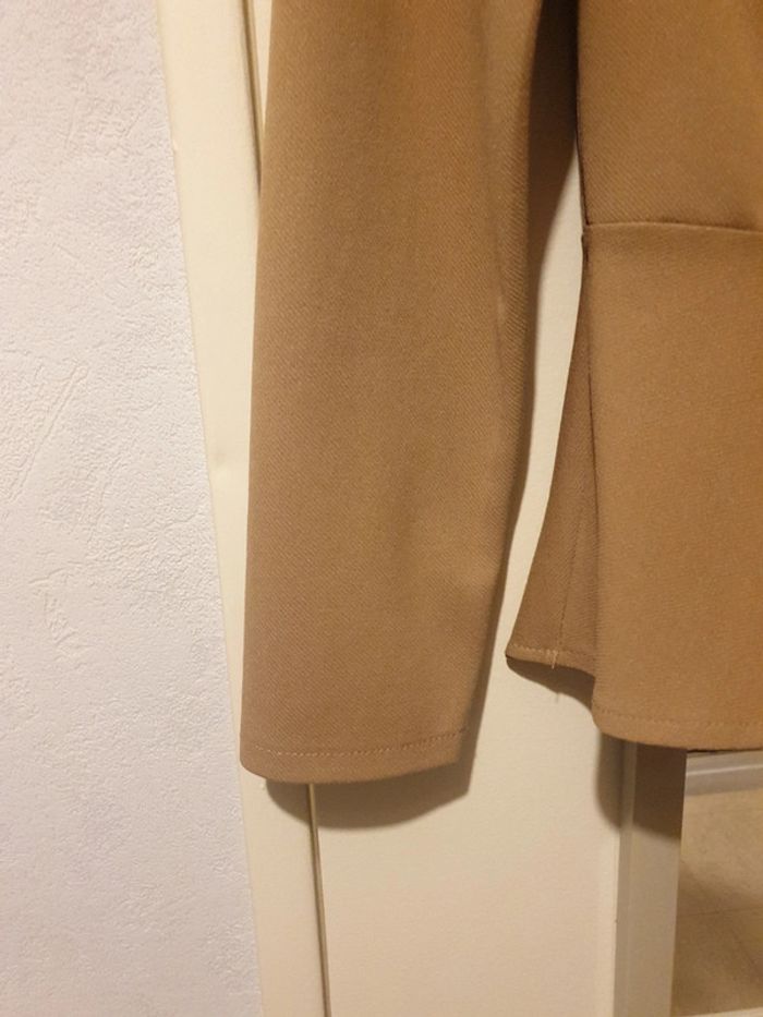 Blouse manches longues beige - photo numéro 3