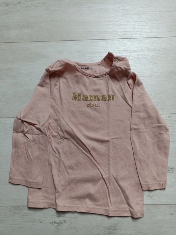 Tee-shirt manches longues 24 mois