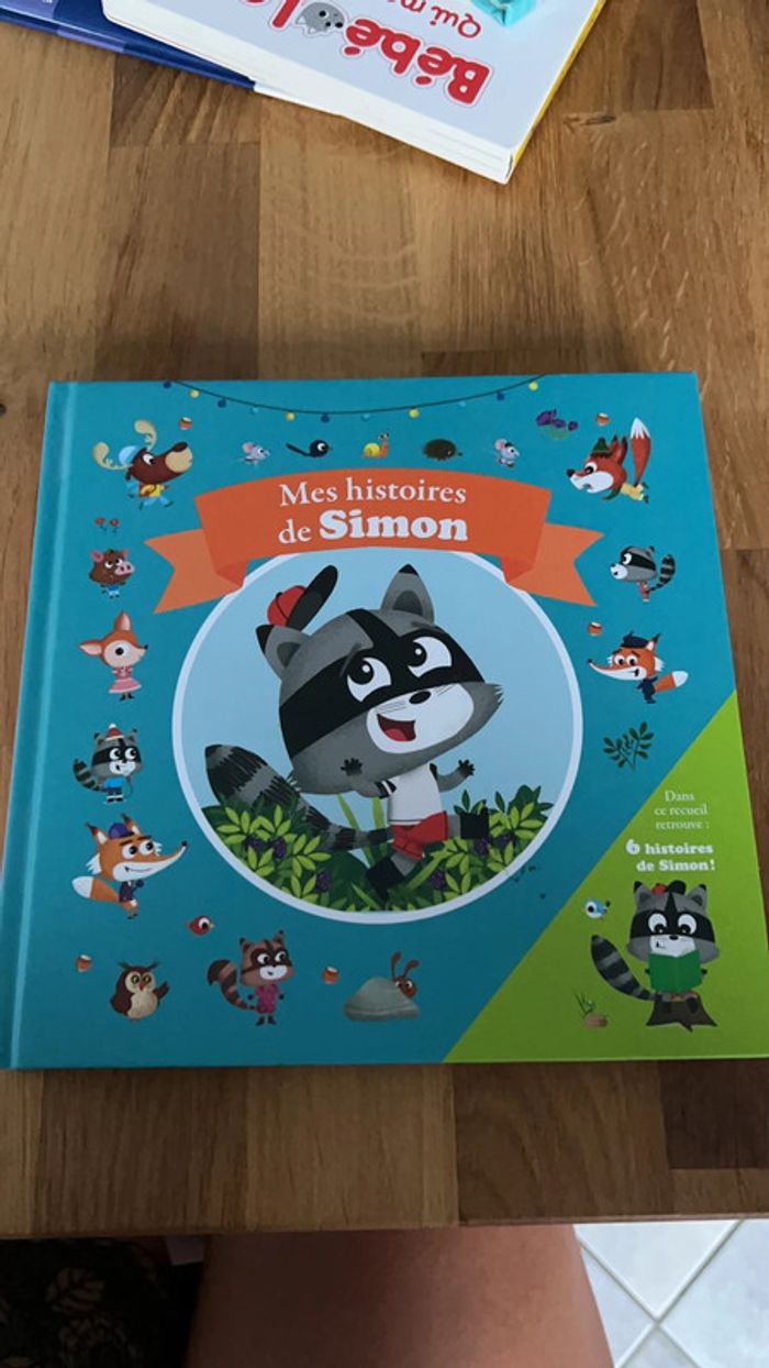 Livre les histoires de Simon